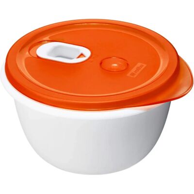 Rotho Mikrowellen-Schüssel - BPA-frei, 1,6L, Rot/Weiß Rotho Mikrowellen-Schüssel - BPA-frei, 1,6L, Rot/Weiß