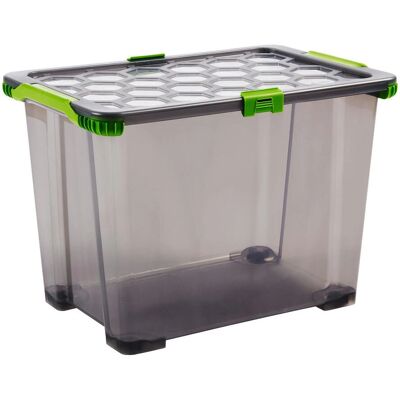 Rotho EVO TOTAL Boîte de rangement - 65L - Publicité Rotho EVO TOTAL Boîte de rangement - 65L - Publicité