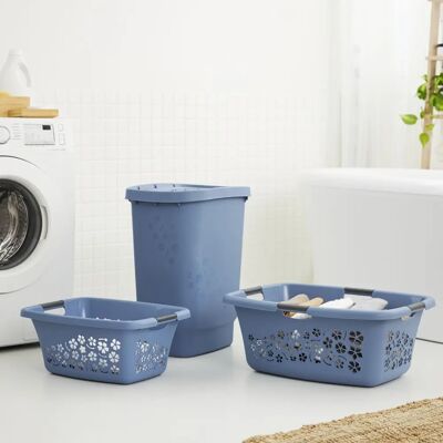 Rotho - 1756506161 - 25 L - Blau - Wäschekorb Rotho - 1756506161 - 25 L - Blau - Wäschekorb