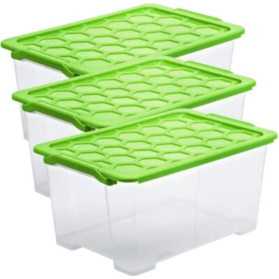 Rotho Evo Safe Aufbewahrungsbox - 44L Rotho Evo Safe Aufbewahrungsbox - 44L
