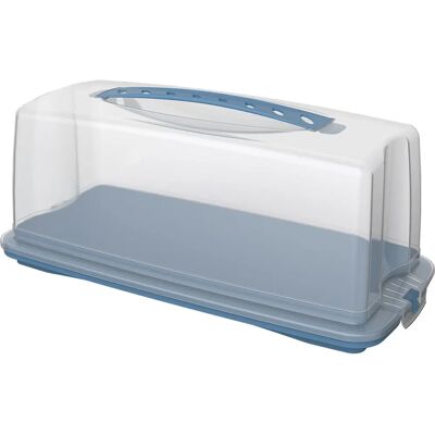 ROTHO Kuchenbehälter 36x16x16 cm - Frisch, Blau ROTHO Kuchenbehälter 36x16x16 cm - Frisch, Blau
