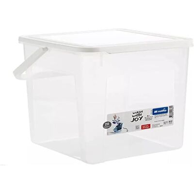 Contenedor Rotho Basic Blanco Transparente - Almacenamiento Contenedor Rotho Basic Blanco Transparente - Almacenamiento
