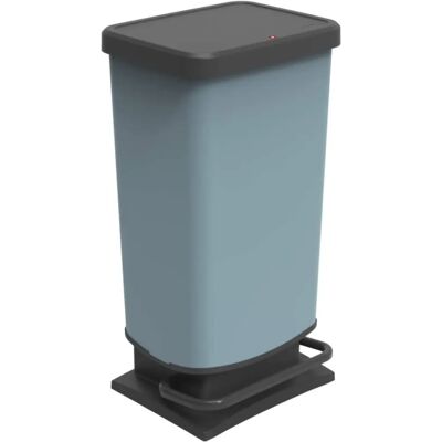 Rotho Paso Gerecycled Plastic Afvalbak 40L - Rechthoekig, Blauw Rotho Paso Gerecycled Plastic Afvalbak 40L - Rechthoekig, Blauw