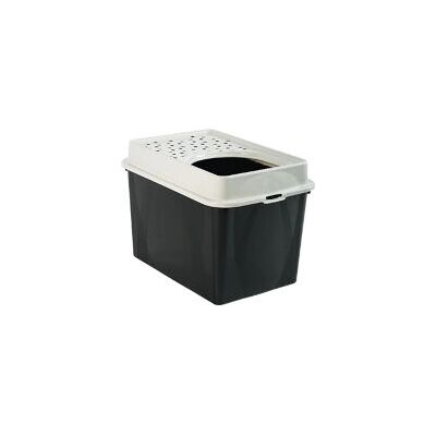 Scatola per lettiera per gatti Rotho Berty a ingresso superiore - Litter Box Scatola per lettiera per gatti Rotho Berty a ingresso superiore - Litter Box