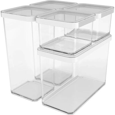 Rotho Loft Rechteckige Dosen-Set - Vorratsdosen Rotho Loft Rechteckige Dosen-Set - Vorratsdosen
