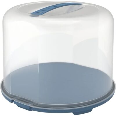 Rotho XL Tortenschachtel Horizonblau/Transparant - Kuchenbox Rotho XL Tortenschachtel Horizonblau/Transparant - Kuchenbox
