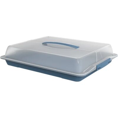 Rotho John Vorratsbehälter - Blau, Transparent, 12 l Rotho John Vorratsbehälter - Blau, Transparent, 12 l