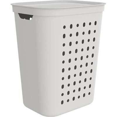 Rotho Jona Wäschekorb - 55L, Weiß Rotho Jona Wäschekorb - 55L, Weiß