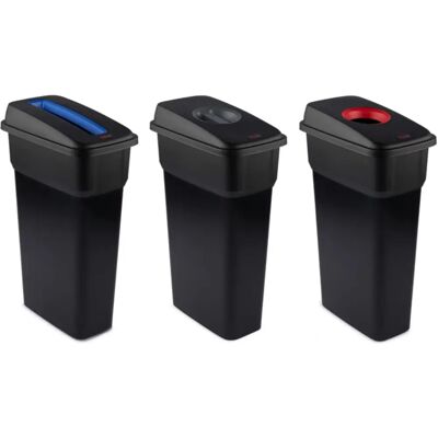 Rothopro SELECTO Abfallbehälter-Set 3 - Innenbereich Rothopro SELECTO Abfallbehälter-Set 3 - Innenbereich