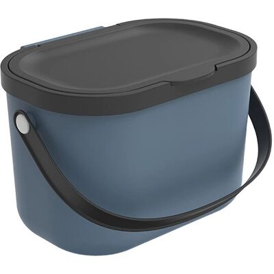 Rotho 1054606161WS 3,2 L Oval Blau - Abfalltrennung Behälter Rotho 1054606161WS 3,2 L Oval Blau - Abfalltrennung Behälter