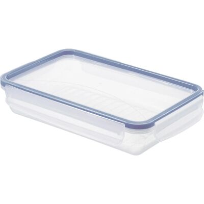 Rotho - 1162706161WS - 1 L - Blau/Transparent - Clic&Lock Rechteckige Box Rotho - 1162706161WS - 1 L - Blau/Transparent - Clic&Lock Rechteckige Box