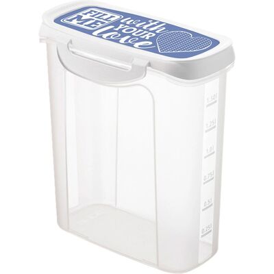 Rotho CLIC & LOCK rechteckige Dose 1,5L - Lebensmittelbehälter Rotho CLIC & LOCK rechteckige Dose 1,5L - Lebensmittelbehälter