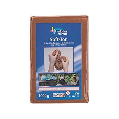 Glorex 68075237 - Air-dry Terracotta Modeling Clay Glorex 68075237 - Air-dry Terracotta Modeling Clay