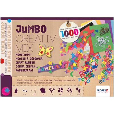 Glorex Jumbo Creativ-Mix Schiuma - Kit di artigianato Glorex Jumbo Creativ-Mix Schiuma - Kit di artigianato