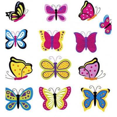 Glorex - 6 2247 714 - Multicolore - 27 pcs - Autocollant décoratif - Publicité Glorex - 6 2247 714 - Multicolore - 27 pcs - Autocollant décoratif - Publicité