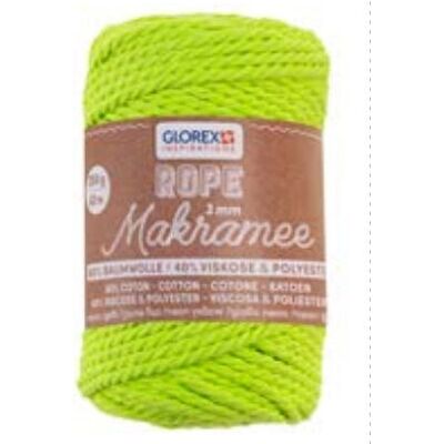 GLOREX 1007 34 Touw - Katoen, Polyester, Viscose - 63 m GLOREX 1007 34 Touw - Katoen, Polyester, Viscose - 63 m