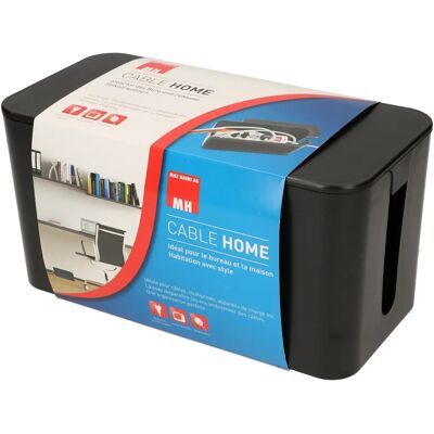 Max Hauri AG Kabelschutzbox - Kabelmanagement, Schwarz Max Hauri AG Kabelschutzbox - Kabelmanagement, Schwarz