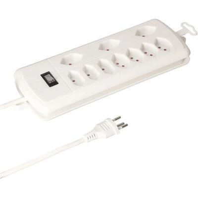 Max Hauri AG - 127901 - 10 Steckdosen - 1,5 m Kabel - Steckdosenleiste Max Hauri AG - 127901 - 10 Steckdosen - 1,5 m Kabel - Steckdosenleiste