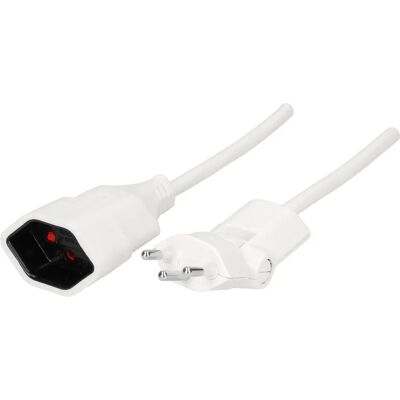 Max Hauri AG Modèle 129050 Câble d'alimentation Blanc 1 m - Câble d'alimentation - Publicité Max Hauri AG Modèle 129050 Câble d'alimentation Blanc 1 m - Câble d'alimentation - Publicité