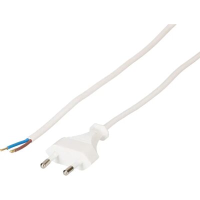 Max Hauri 108786 Stromkabel - Weiß 3m Max Hauri 108786 Stromkabel - Weiß 3m