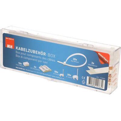 Max Hauri AG 112602 Attaches-câbles Transparent - Attaches-câbles - Publicité Max Hauri AG 112602 Attaches-câbles Transparent - Attaches-câbles - Publicité