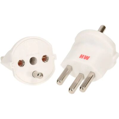 Max Hauri AG 135810 Netzstecker-Adapter - Fester Typ 23 Max Hauri AG 135810 Netzstecker-Adapter - Fester Typ 23