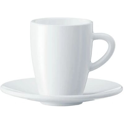JURA 66497 Weiße Kaffeetassen Set - Espresso, Porzellan, Elegant JURA 66497 Weiße Kaffeetassen Set - Espresso, Porzellan, Elegant