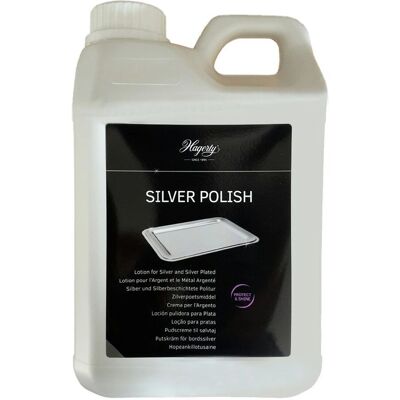 Hagerty Silver Polish - 2 Litres Silver Polish for Silverware and Decor Hagerty Silver Polish - 2 Litres Silver Polish for Silverware and Decor