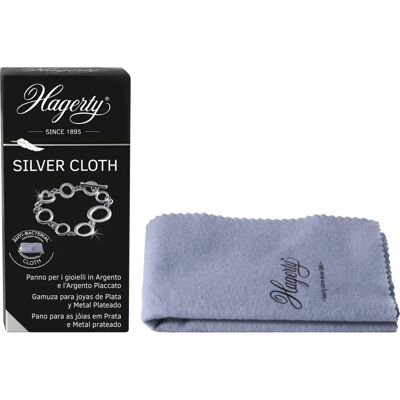 Hagerty Silver Cloth Microfibre Jewelry Cleaning - Silver Jewelry Care Hagerty Silver Cloth Microfibre Jewelry Cleaning - Silver Jewelry Care