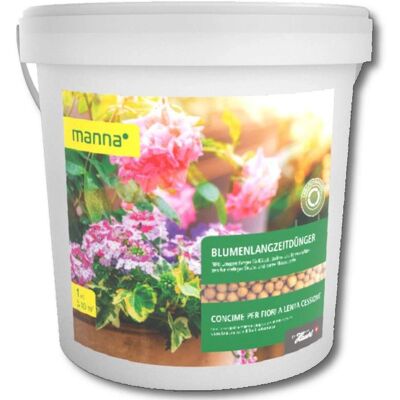 MANNA Blumenlangzeitdünger - Langzeitdünger für Balkon & Garten MANNA Blumenlangzeitdünger - Langzeitdünger für Balkon & Garten