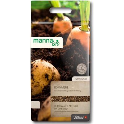 MANNA BIO Hornmehl - Organischer Dünger - 2,5kg MANNA BIO Hornmehl - Organischer Dünger - 2,5kg