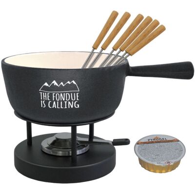 Heidi Cheese Line - Fondue Caquelon - Rot - Fondue-Set Heidi Cheese Line - Fondue Caquelon - Rot - Fondue-Set