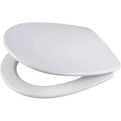 Diaqua Weiß WC-Sitz mit Slow-Down & Metallbefestigung Diaqua Weiß WC-Sitz mit Slow-Down & Metallbefestigung