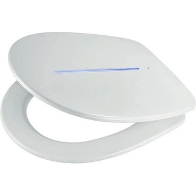 Diaqua 31176341 Toilettbrille - Weiß - Ein-Knopf-Druck - Universell Diaqua 31176341 Toilettbrille - Weiß - Ein-Knopf-Druck - Universell