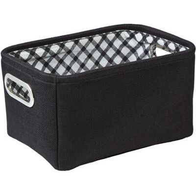 Diaqua Jeans - 6 L - rectangulaire - noir - panier à linge - Publicité Diaqua Jeans - 6 L - rectangulaire - noir - panier à linge - Publicité