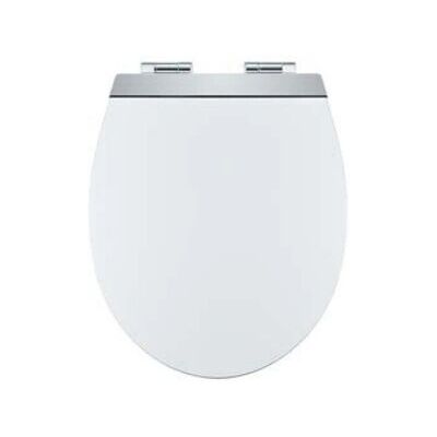 Diaqua Menton Slow Down MDF Silber, Weiß - WC-Sitz Diaqua Menton Slow Down MDF Silber, Weiß - WC-Sitz