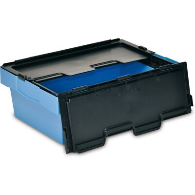 Utz Aufbewahrungsbox - Blau - 37L - Rechteckig Polypropylen Utz Aufbewahrungsbox - Blau - 37L - Rechteckig Polypropylen