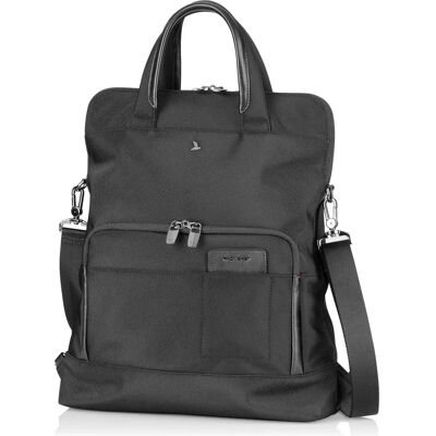 Pack Easy Schwarzer Rucksack mit Laptopfach Pack Easy Schwarzer Rucksack mit Laptopfach