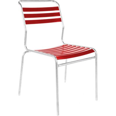 Schaffner 21090.3002 Rot Edelstahl 4-Bein Outdoor-Stuhl Schaffner 21090.3002 Rot Edelstahl 4-Bein Outdoor-Stuhl