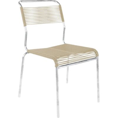 Schaffner - Säntis Spaghetti-Stuhl - Sand - 4-leg - Chair Schaffner - Säntis Spaghetti-Stuhl - Sand - 4-leg - Chair