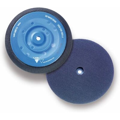 SIA ABRASIVES FRANCE - Weiche Velcro Scheibe + Sia Schleifmittel-Set - Ø150 mm SIA ABRASIVES FRANCE - Weiche Velcro Scheibe + Sia Schleifmittel-Set - Ø150 mm