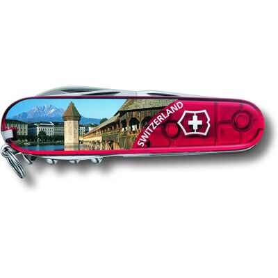Victorinox Climber Lucerne Couteau Suisse - 14 Fonctions Suisse Victorinox Climber Lucerne Couteau Suisse - 14 Fonctions Suisse