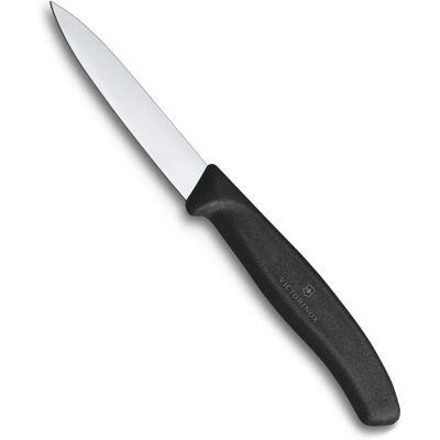 Victorinox Skrellkniv - 8cm Svart - Swiss Classic Victorinox Skrellkniv - 8cm Svart - Swiss Classic