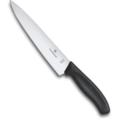 Nóż kuchenny Swiss Classic Victorinox - 19cm, Czarny Nóż kuchenny Swiss Classic Victorinox - 19cm, Czarny