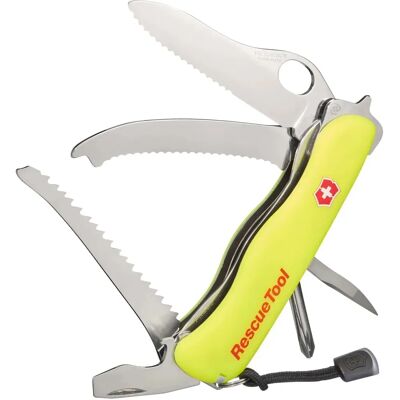 Victorinox Strumento di Soccorso - Coltello Svizzero - Manici Neoni - Giallo - Coltello Svizzero Victorinox Strumento di Soccorso - Coltello Svizzero - Manici Neoni - Giallo - Coltello Svizzero