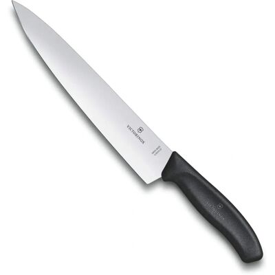 Victorinox Utøyningskniv 22cm - Sveitsisk Kjøkkenkniv Svart Victorinox Utøyningskniv 22cm - Sveitsisk Kjøkkenkniv Svart