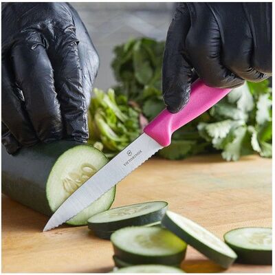 Victorinox SwissClassic 6.7706 Couteau à Légumes Rose - Couteau de Cuisine - Publicité Victorinox SwissClassic 6.7706 Couteau à Légumes Rose - Couteau de Cuisine - Publicité