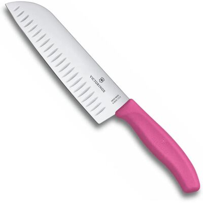 Victorinox Swiss Classic Pink 17cm Santoku Knife - Kitchen Tool Victorinox Swiss Classic Pink 17cm Santoku Knife - Kitchen Tool