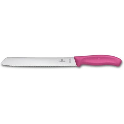 Victorinox Swiss Classic Pink 21cm Sägeschneidiger Brotmesser - Brotmesser Victorinox Swiss Classic Pink 21cm Sägeschneidiger Brotmesser - Brotmesser