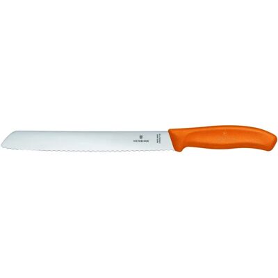 Victorinox Swiss Classic orange brödkniv, 21cm - Brödkniv Victorinox Swiss Classic orange brödkniv, 21cm - Brödkniv